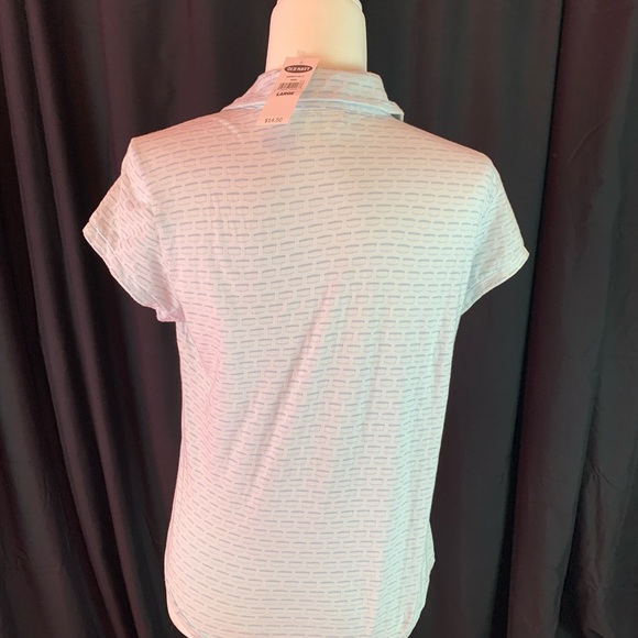 Old Navy blue golf shirt size L - Picture 3 of 5
